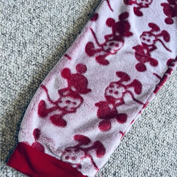 Disney Red and White Pajamas with Playful Animal Design - Picture 5 of 7